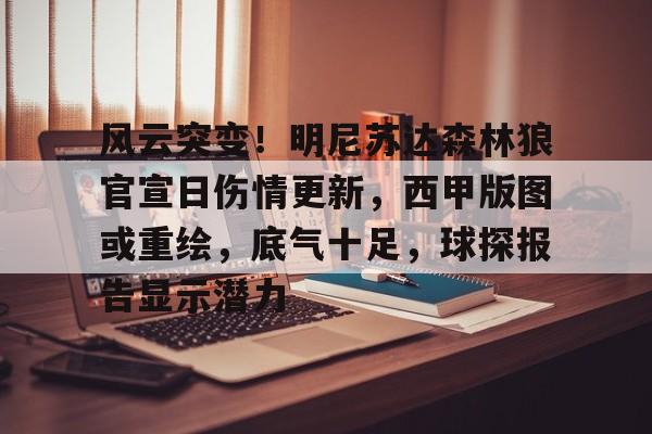 开云新版-包含风云突变！明尼苏达森林狼官宣日伤情更新，西甲版图或重绘，底气十足，球探报告显示潜力的词条